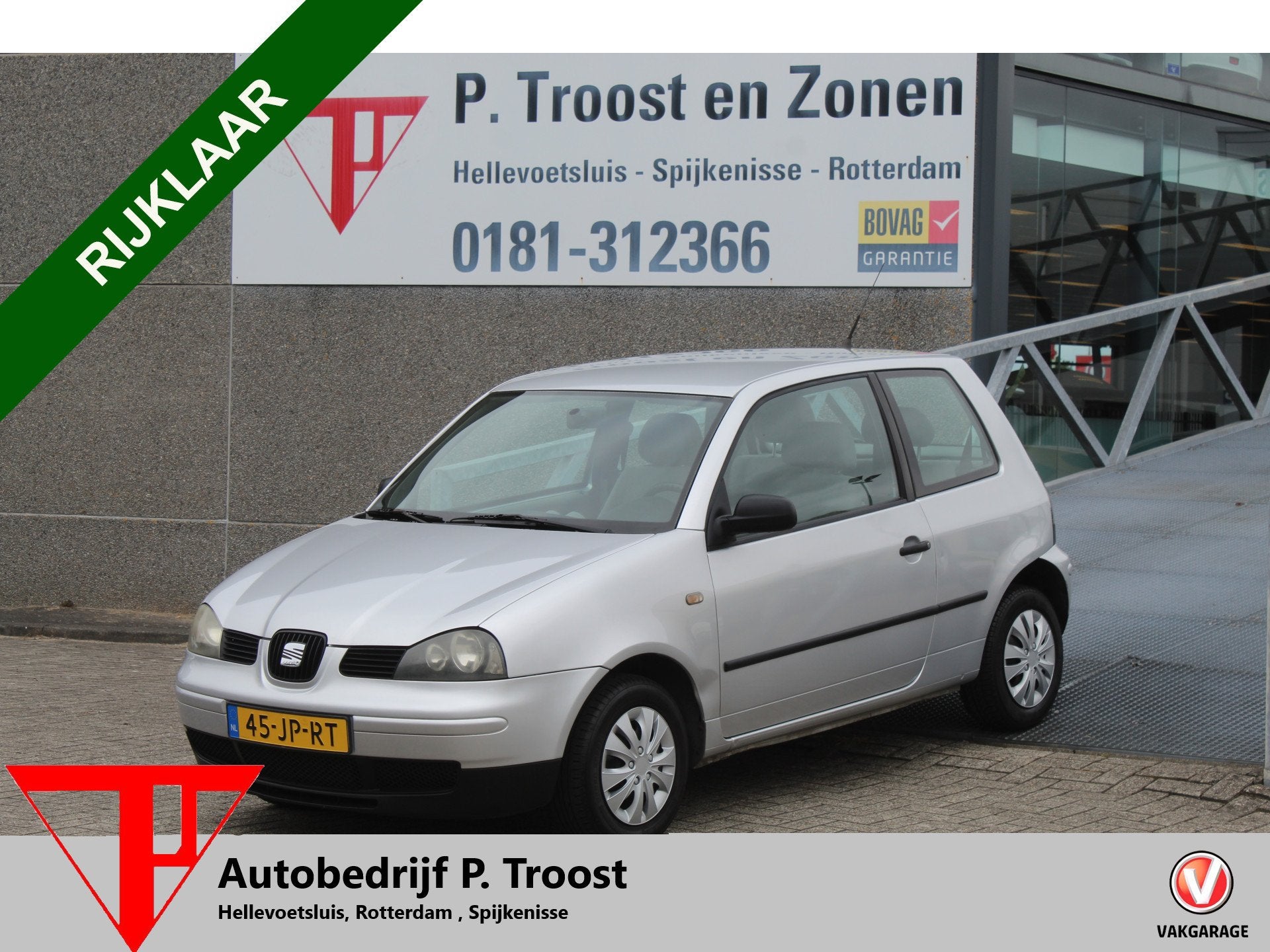 SEAT Arosa 1.4i Stella Automaat/Radio-CD speler/Orig NL/NAP., Gebruikt, 31 €/maand, Airbags, Origineel Nederlands