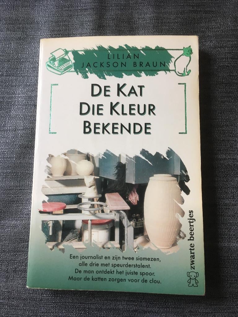 De Kat die Kleur bekende, Ophalen of Verzenden, Zo goed als nieuw, Lilian Jackson Braun