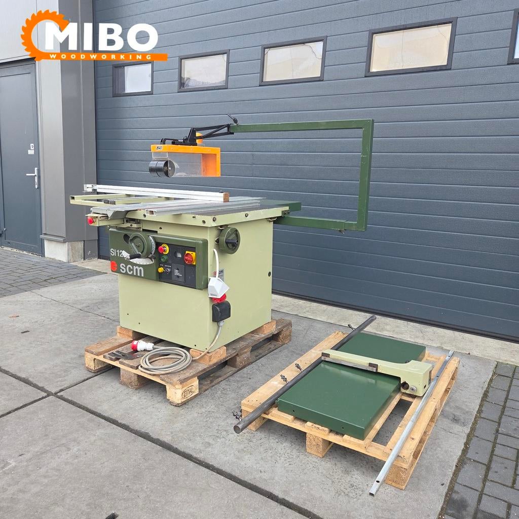 SCM Formaatzaag compact model ** 45graden zaagmachine, Doe-het-zelf en Verbouw, 70 mm of meer, Overige typen, Ophalen of Verzenden