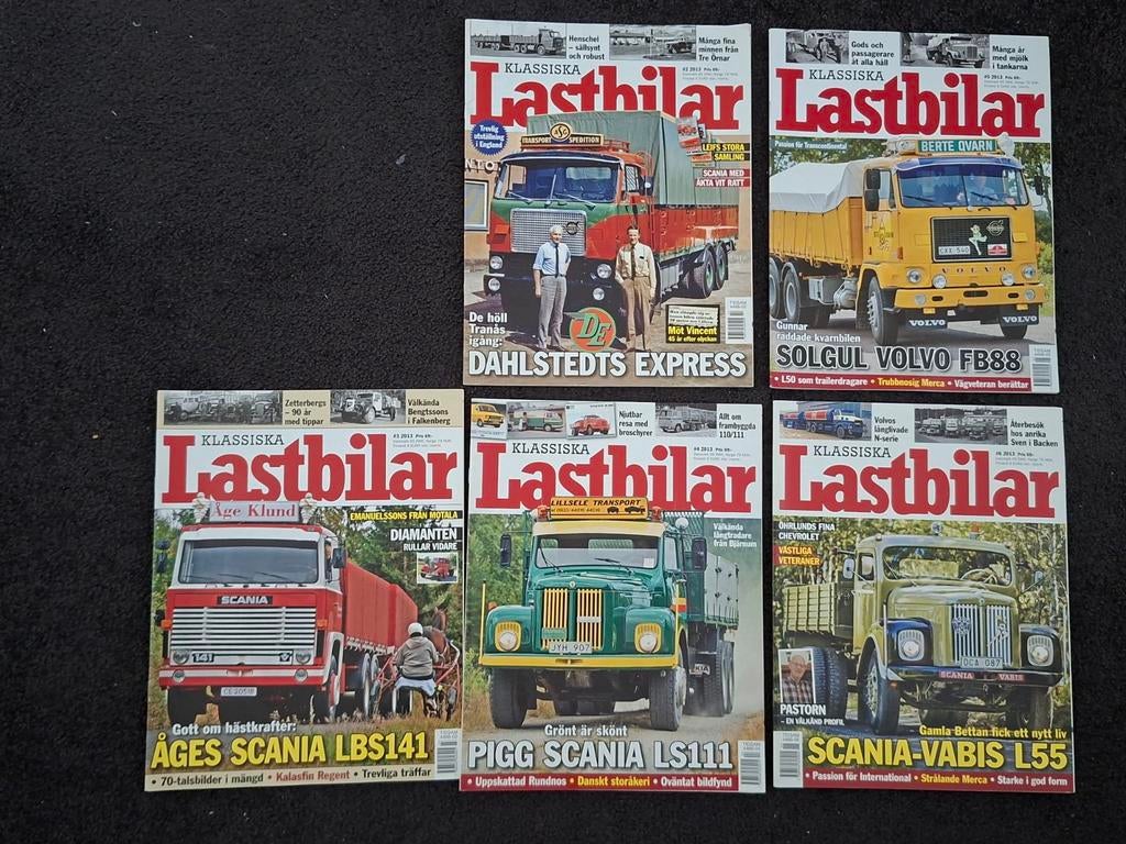 Tijdschrift Klassiska Lastbilar Zweeds 2013, Ophalen of Verzenden, Zo goed als nieuw
