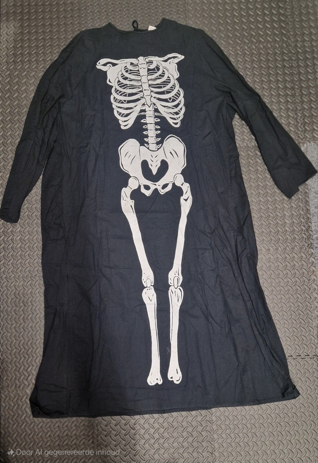Geraamte, Kleding | Heren, Carnavalskleding en Feestkleding, Ophalen of Verzenden, Zo goed als nieuw, Maat 56/58 (XL)