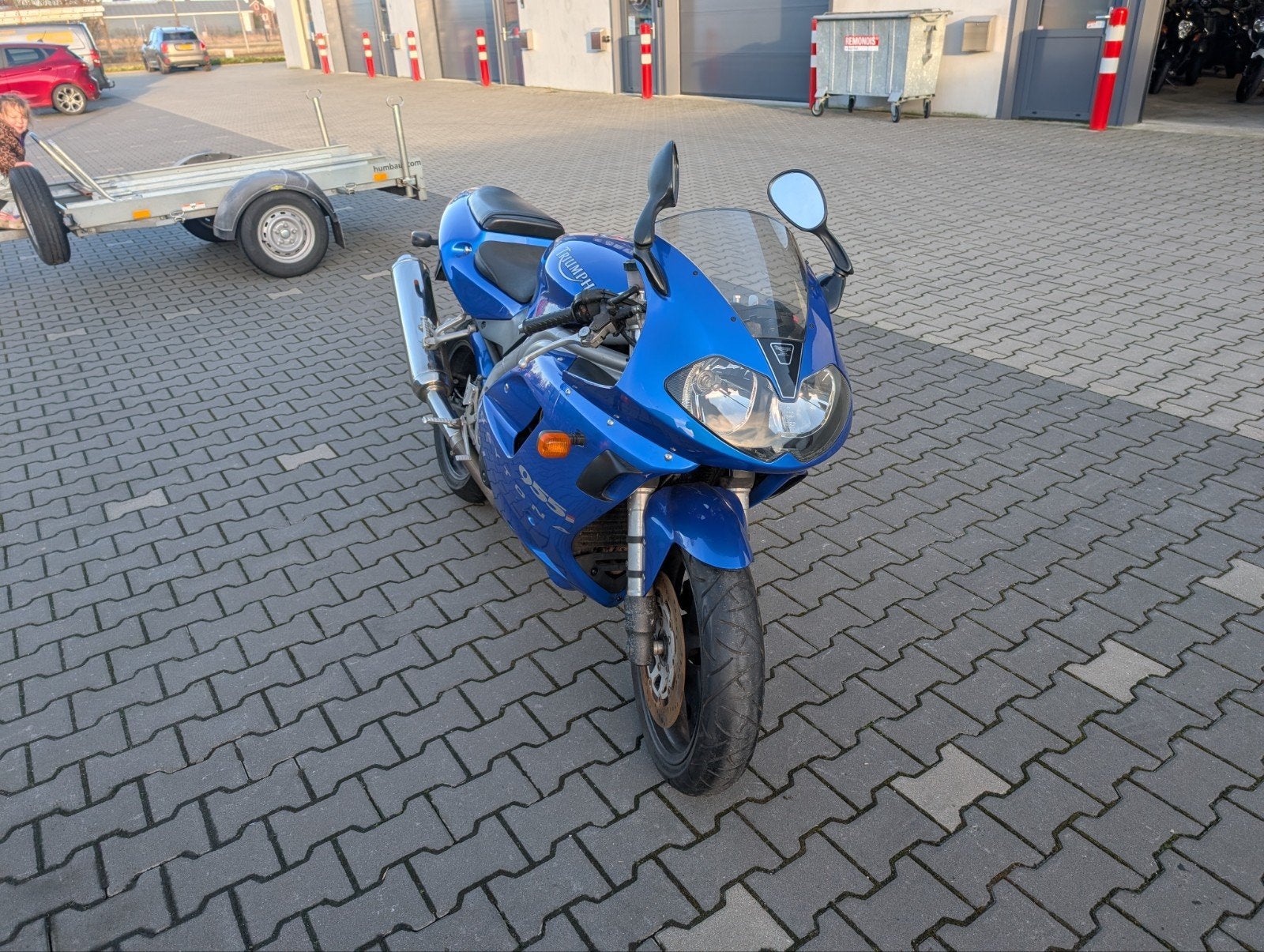Triumph Daytona 955i - Sportieve Toermotor, Motoren, 3 cilinders, Sport, 7103fz, Handgeschakeld