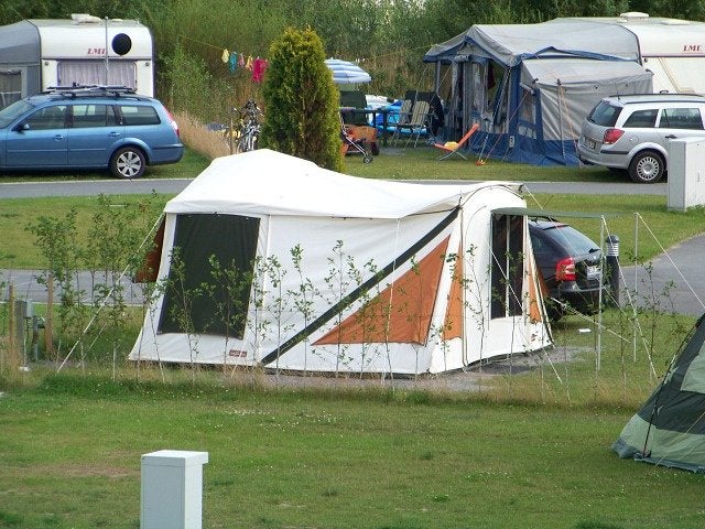 Holtkamper Astro Membrane Airco vouwwagen, Caravans en Kamperen, Vouwwagens, Holtkamper, tot en met 2, Meerkleurig, Ophalen