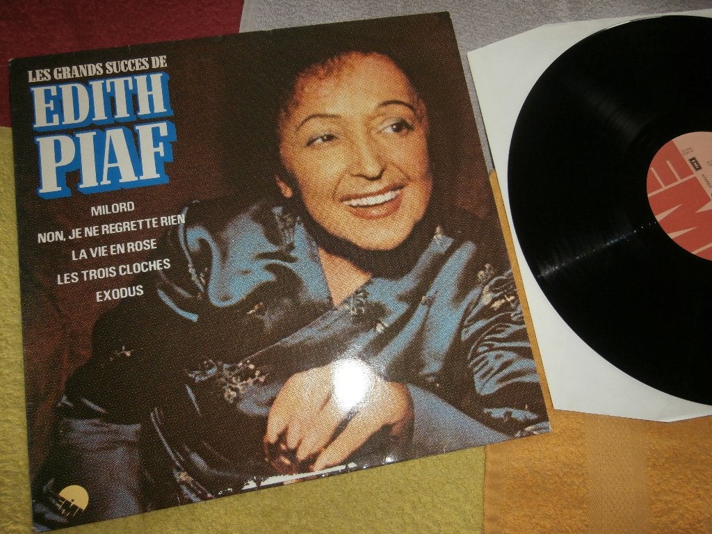 LP - Edith Piaf - Les Grands Succes De Edith Piaf., Cd's en Dvd's, LP, Pop, 12 inch, Fotohoes