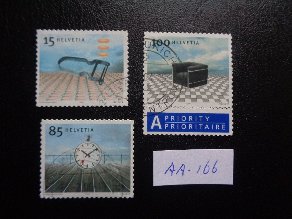 zwitserland - zwitsers design 2003 (aa-166), Ophalen of Verzenden, Gestempeld