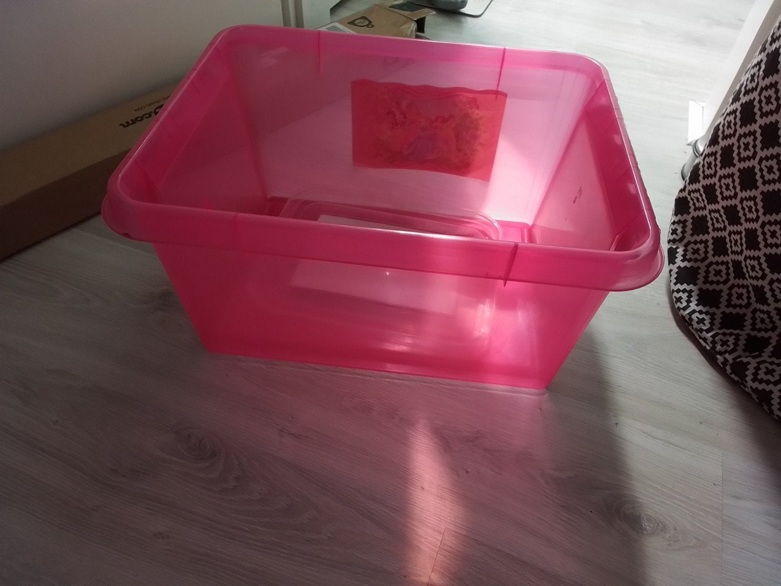 plastic opbergbakken, Ophalen, Zo goed als nieuw