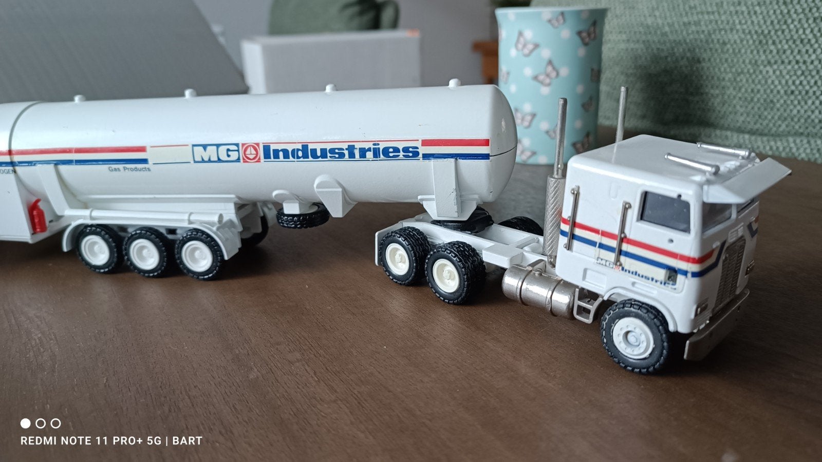 FREIGHTLINER MG INDUSTRIES GAS TRAILER CONRAD, Ophalen of Verzenden, Hijskraan, Tractor of Landbouw, Conrad