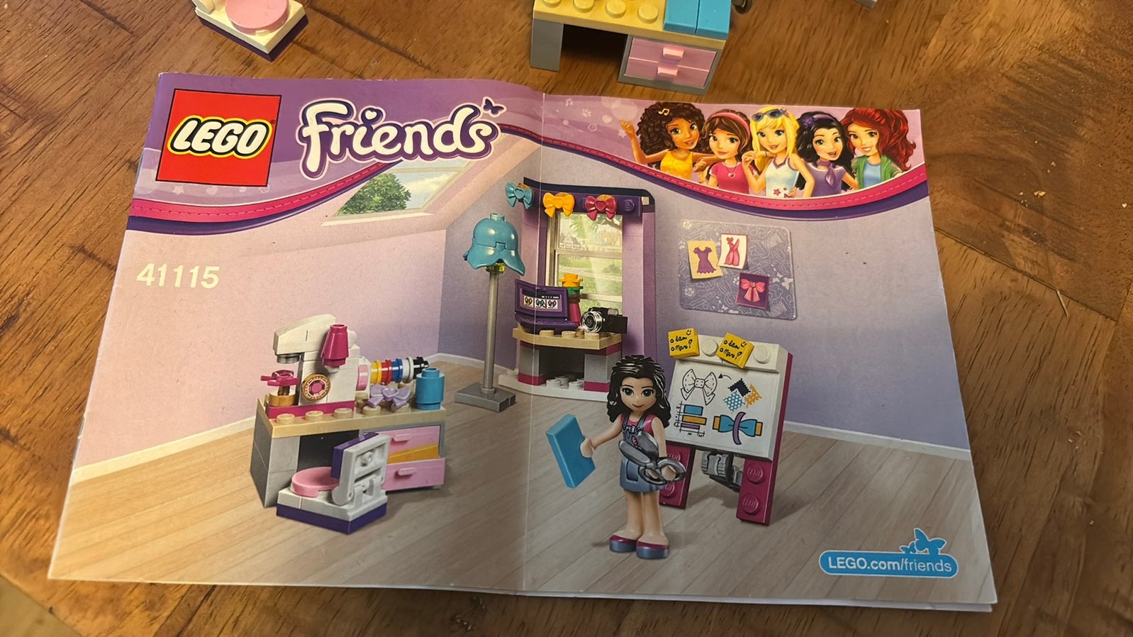 Lego Friends 41115 Emma's naaiatelier, Lego, Friends, Ophalen of Verzenden, Zo goed als nieuw