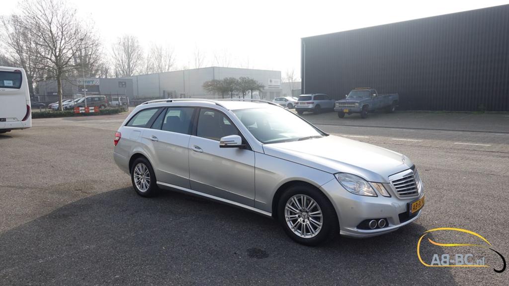 Mercedes-Benz E 220, Auto's, Mercedes-Benz, Automaat, Diesel, Zilver of Grijs, 168 pk