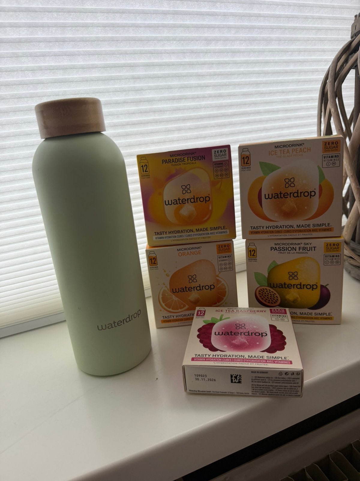 Waterdrop fles 600 ml, Ophalen of Verzenden, Zo goed als nieuw
