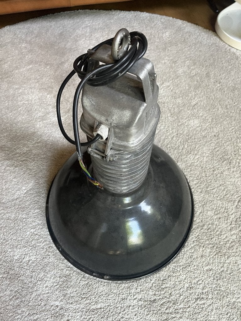 Philips fabriekslamp, Ophalen, Gebruikt, E27 (groot), Metaal