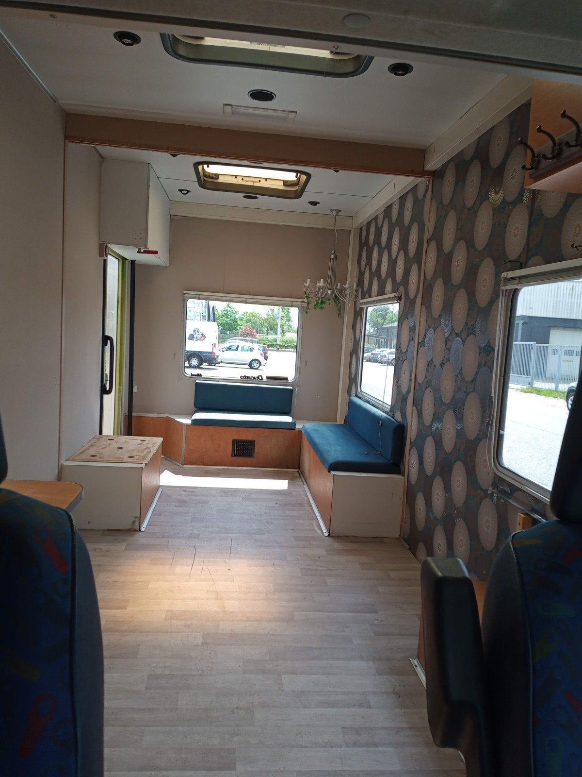 Fiat Ducato 2.8JTD Coxx 2000 opbouw., 4 cilinders, Blauw, 122 pk, Bedrijf