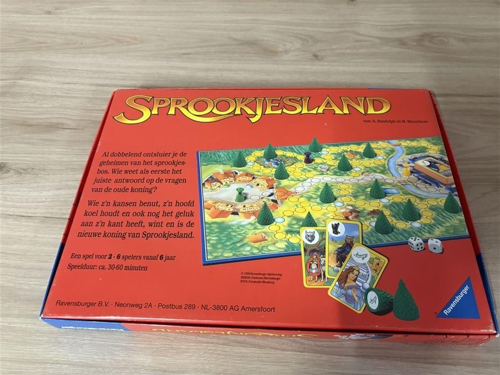 sprookjesland - s4209, Hobby en Vrije tijd, Gezelschapsspellen | Bordspellen, Verzenden, Zo goed als nieuw