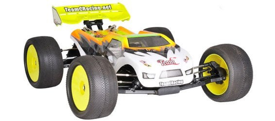 Team C T8Te 1:8 proffesionele zelfbouw truggy, Ophalen of Verzenden, Zo goed als nieuw, Auto offroad