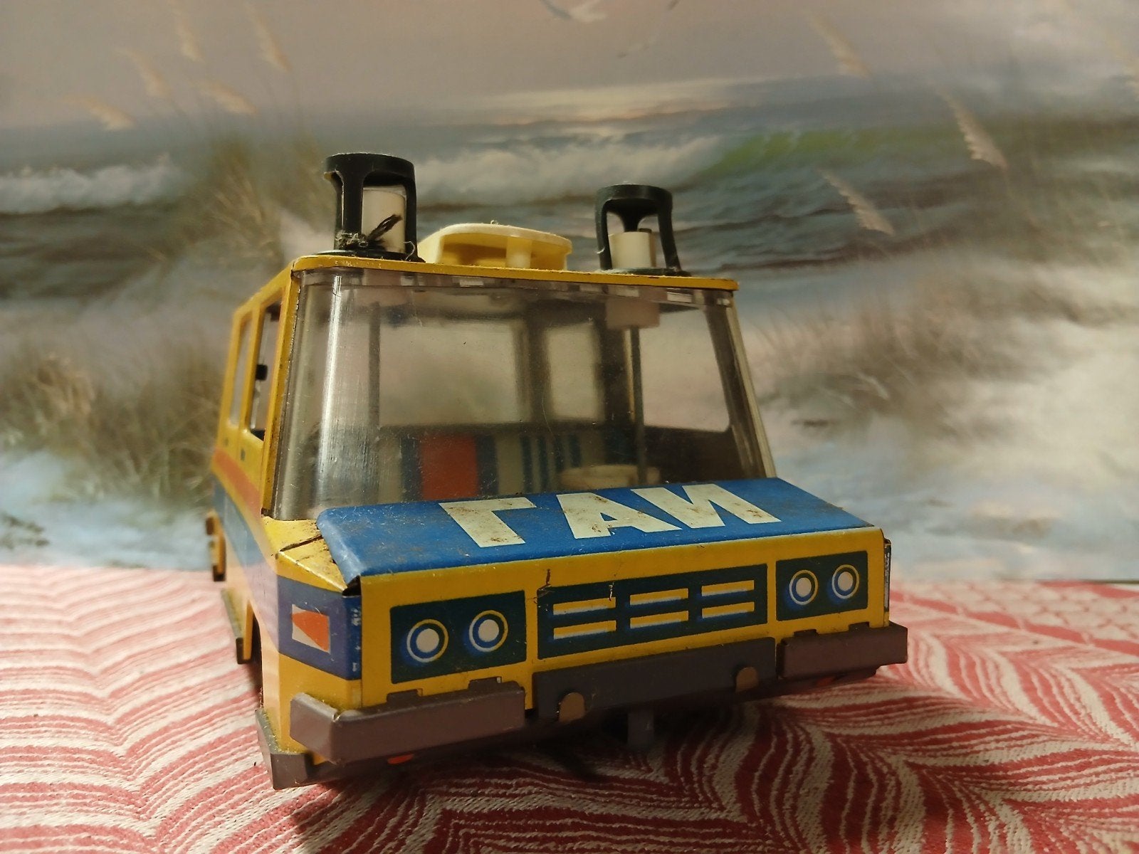 GAI Politiebusje USSR (CCCP) Blikken Model Jaren '70/'80, Ophalen of Verzenden, Gebruikt