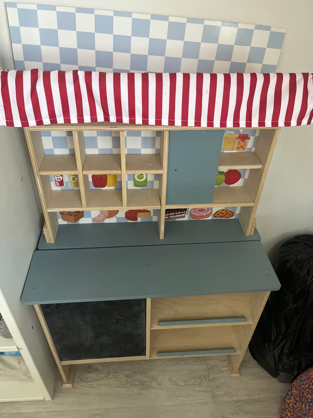 Houten Speelgoedwinkel / Marktkraam voor Kinderen, Ophalen, Gebruikt, Knutselen