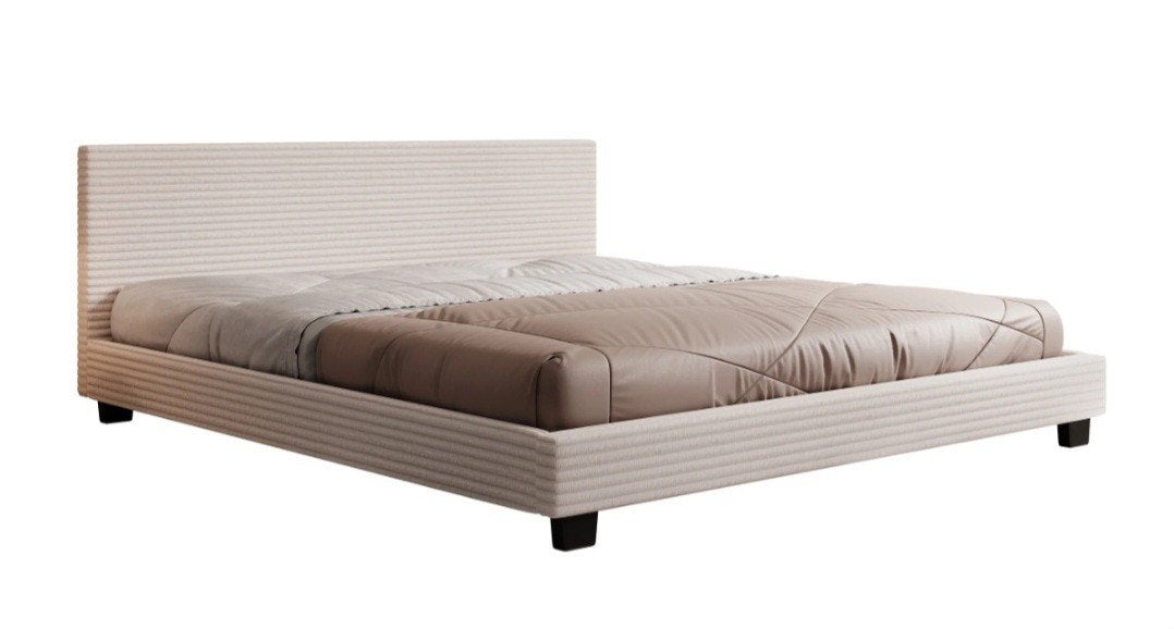 Stijlvol tweepersoonsbed met lattenbodem, Ophalen, 210 cm, Tweepersoons, Zo goed als nieuw