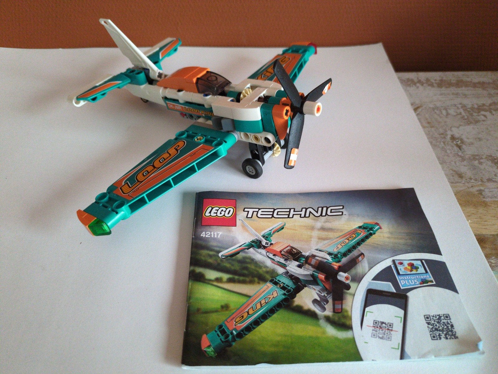 LEGO Technic Racevliegtuig 42117 - Zo goed als nieuw, Ophalen of Verzenden