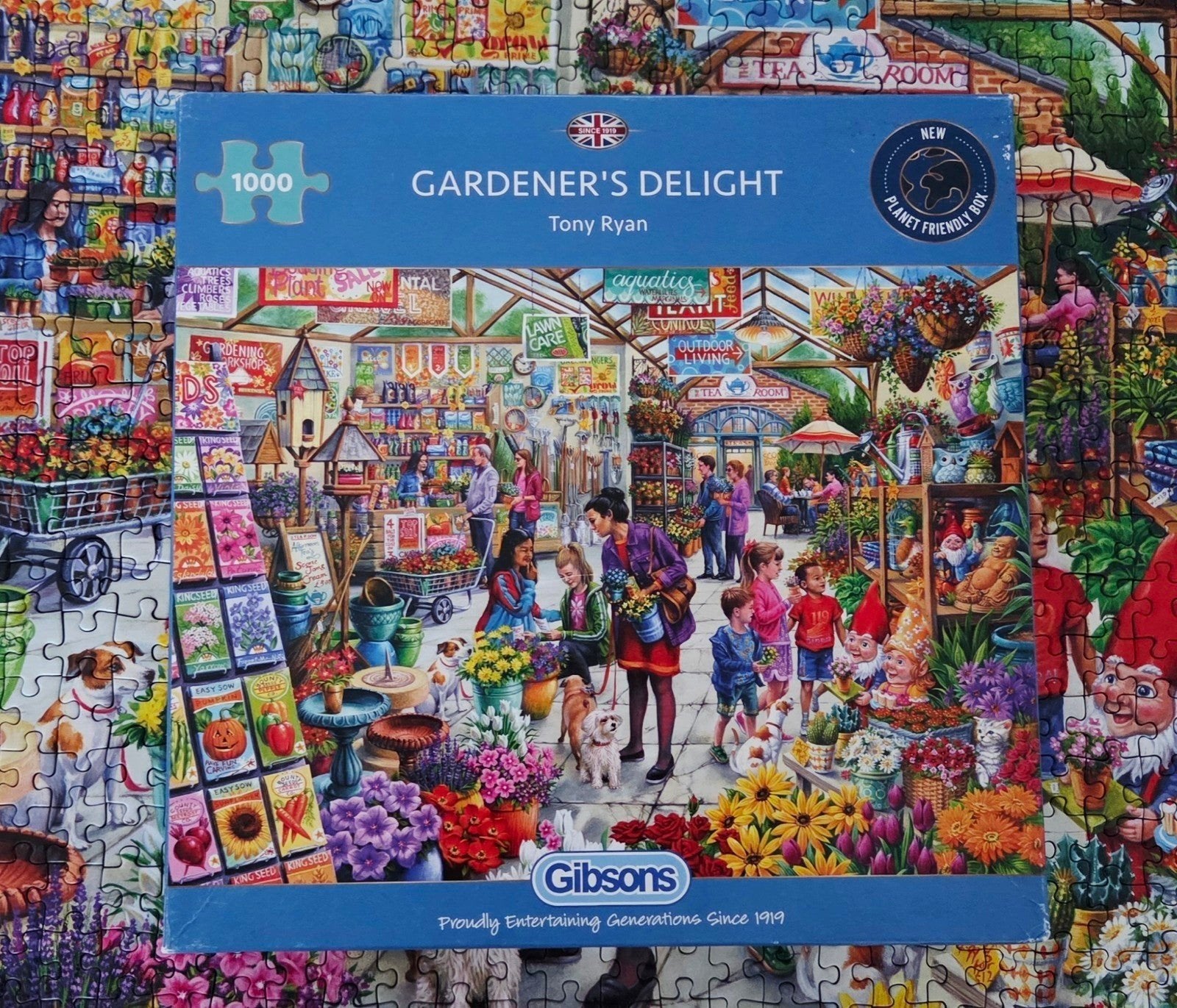2 Puzzels., Hobby en Vrije tijd, Ophalen, 500 t/m 1500 stukjes, Zo goed als nieuw