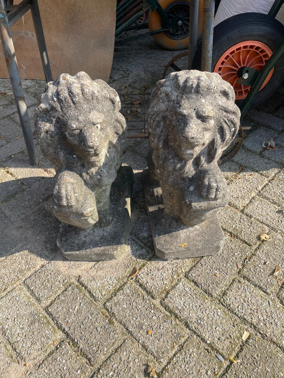 Ornamenten., Tuin en Terras, Ophalen of Verzenden, Gebruikt, Beton