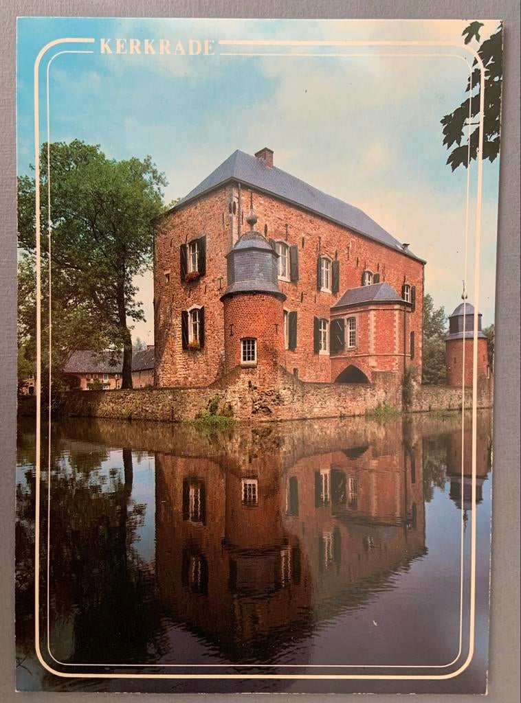 Kasteel Erenstein Kerkrade, Verzamelen, Ansichtkaarten | Nederland, Verzenden, 1960 tot 1980, Ongelopen, Limburg