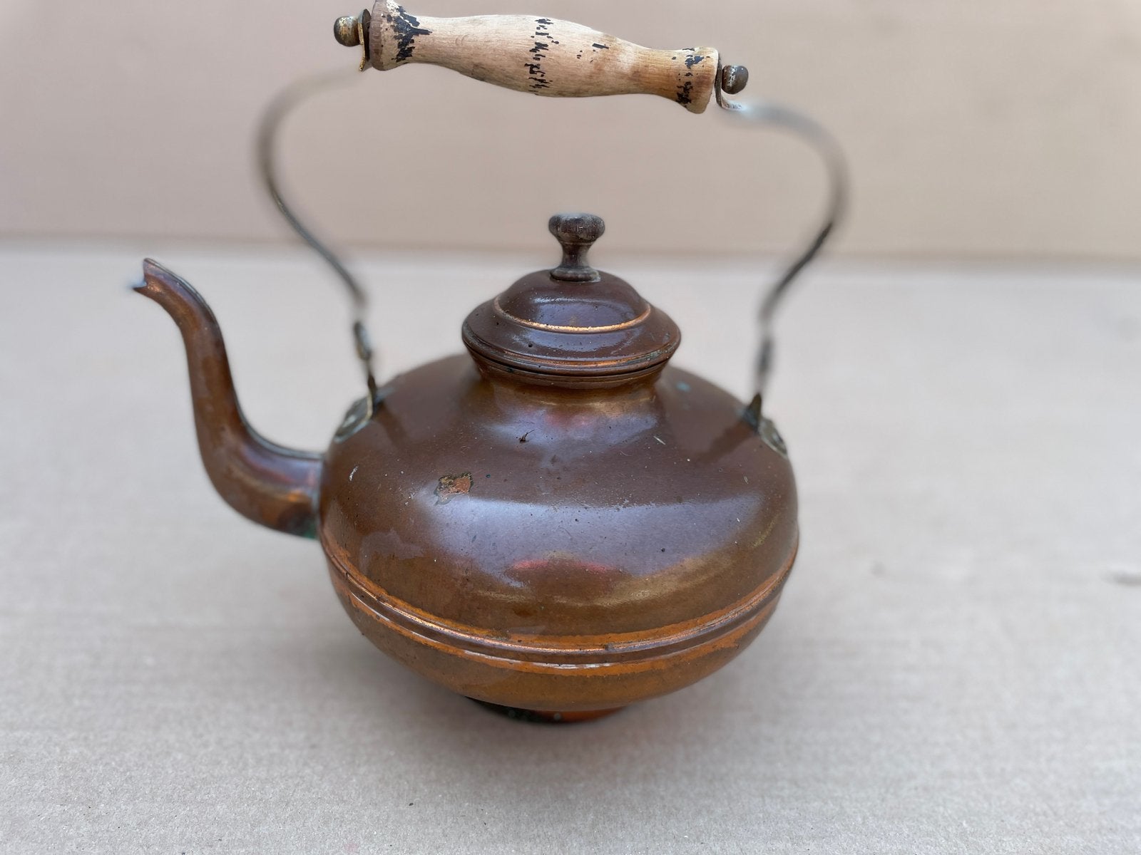 KOPEREN KETEL, Ophalen