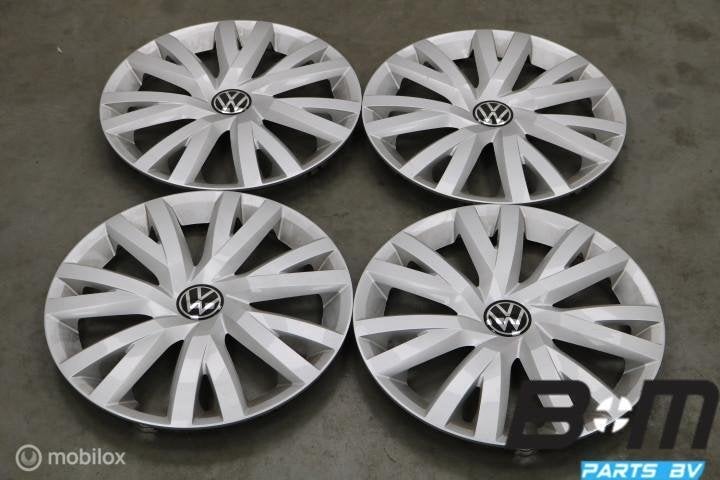 Org 16 inch wieldoppen VW Golf 8 5H0601147C, Gebruikt, Band(en)