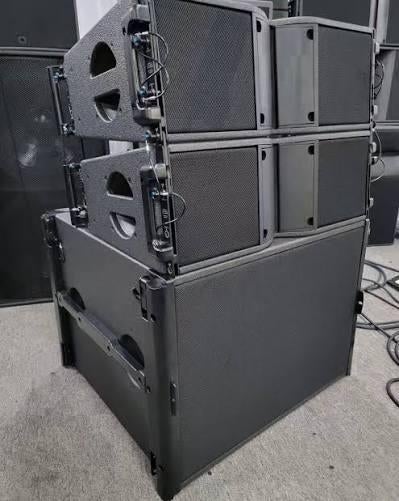 Geluid te huur voor Koningsdag - Speakers 27 april, Gebruikt, 120 watt of meer, Front, Rear of Stereo speakers, Ophalen