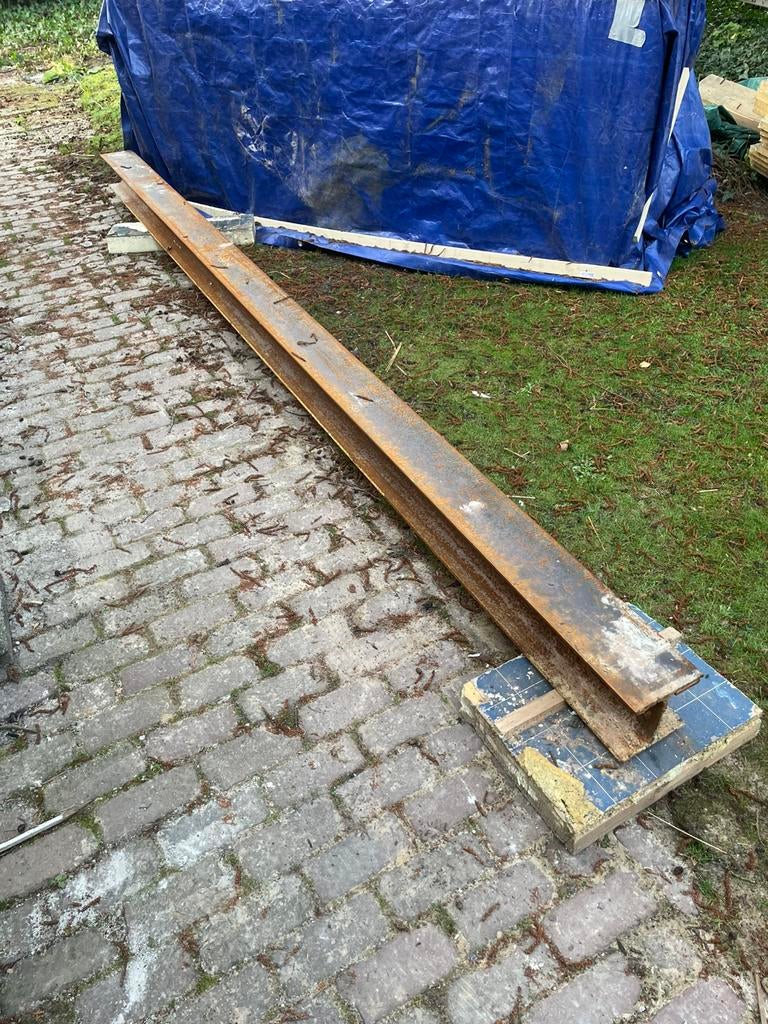 HEA balk 16 x 16 cm 3,90 lang, Doe-het-zelf en Verbouw, Metalen, Ophalen, Zo goed als nieuw