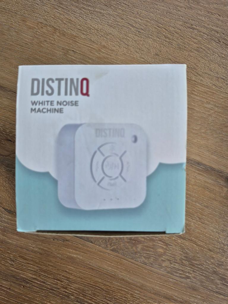 DISTINQ White Noise Machine - Slaaphulp & Ontspanning, Ophalen of Verzenden, Zo goed als nieuw