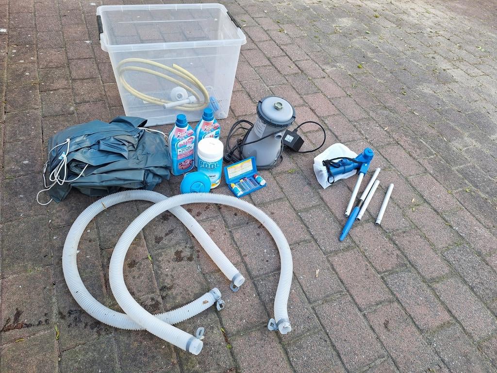 Zwembadpomp met toebehoren, Tuin en Terras, Zwembad-toebehoren, Ophalen