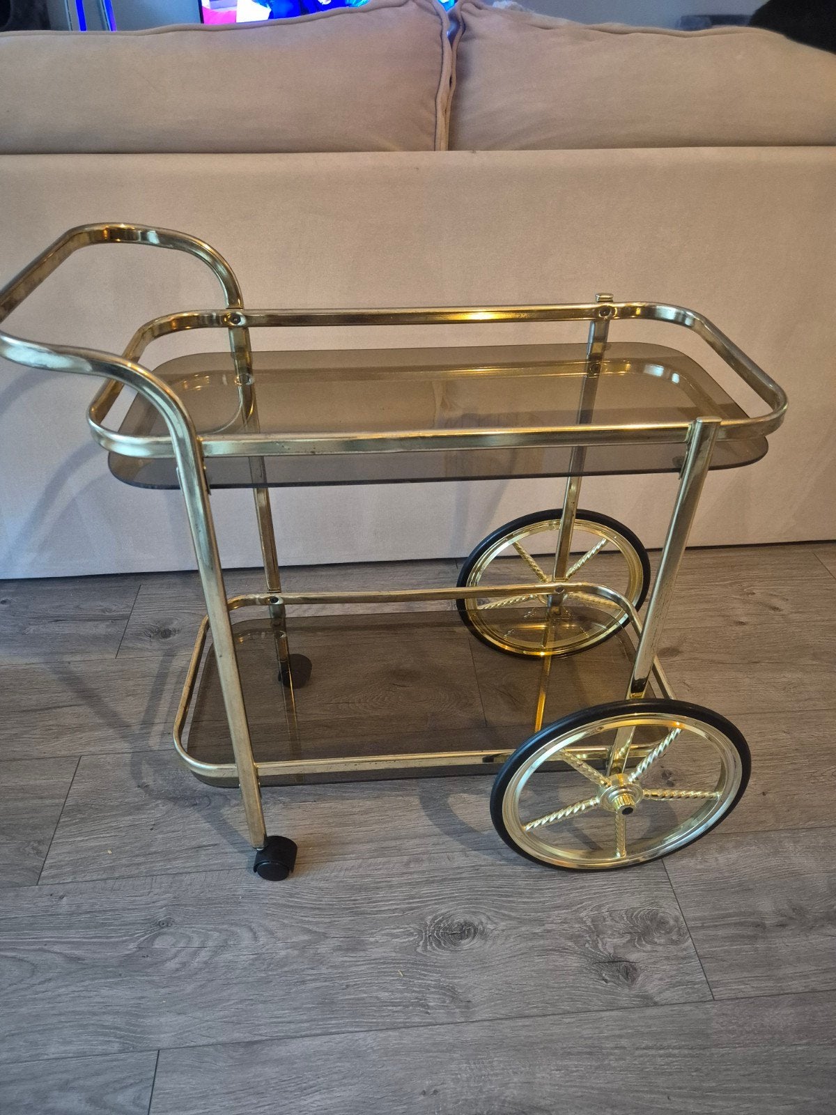 vintage barcart/ drankkarretje, dranktrolley, Ophalen