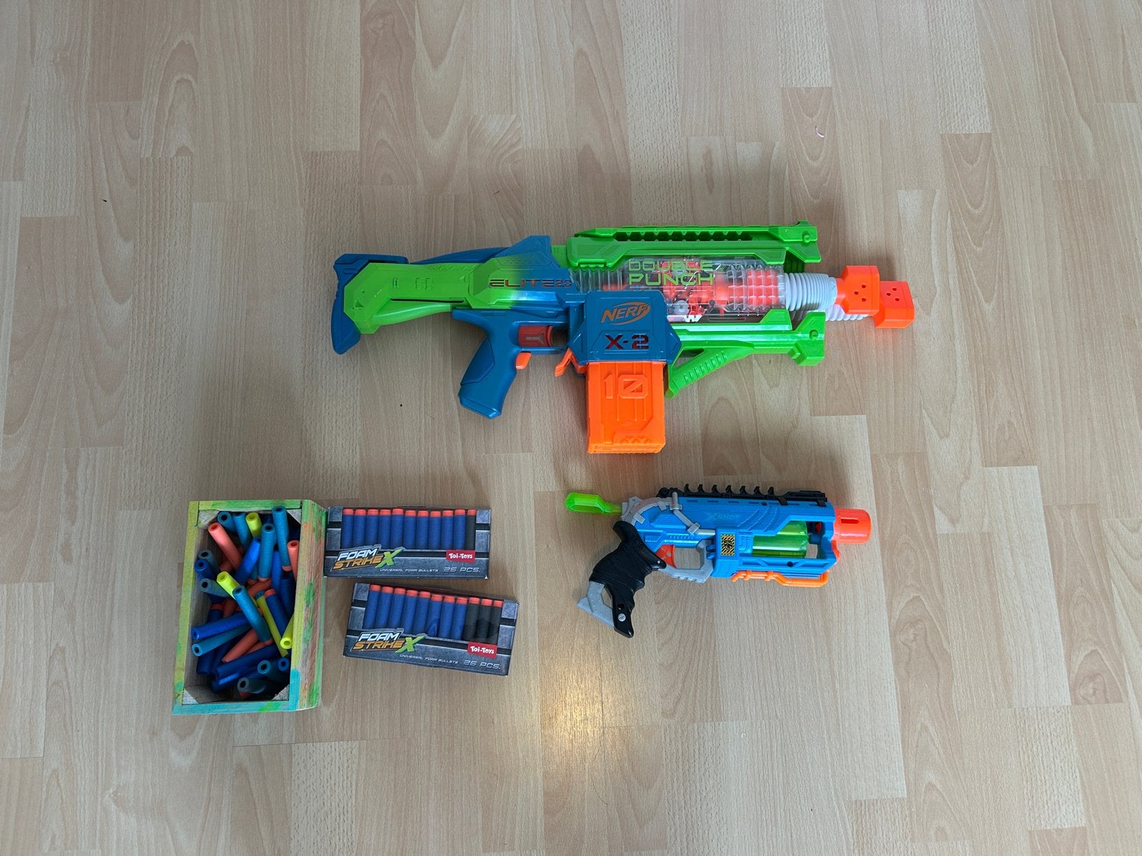 Xshot (elektrische) Nerfgun set met veel pijltjes, Kinderen en Baby's, Ophalen of Verzenden, Zo goed als nieuw