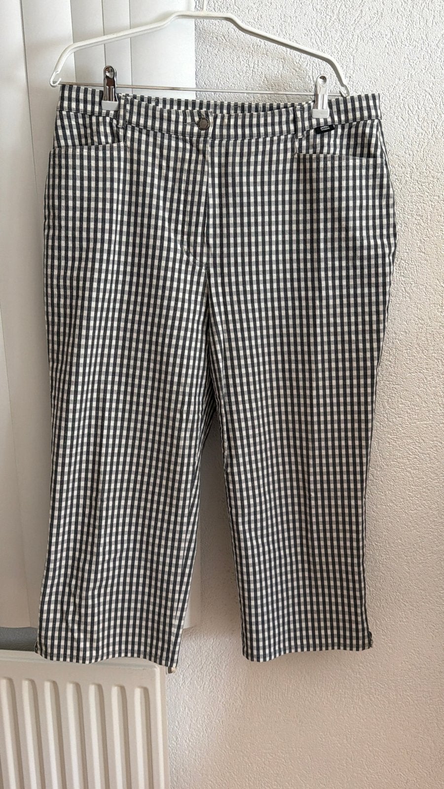 Gerry Weber geruite capri broek vichy-ruit – Maat 46, Kleding | Dames, Meerkleurig, Maat 46/48 (XL) of groter, Ophalen of Verzenden