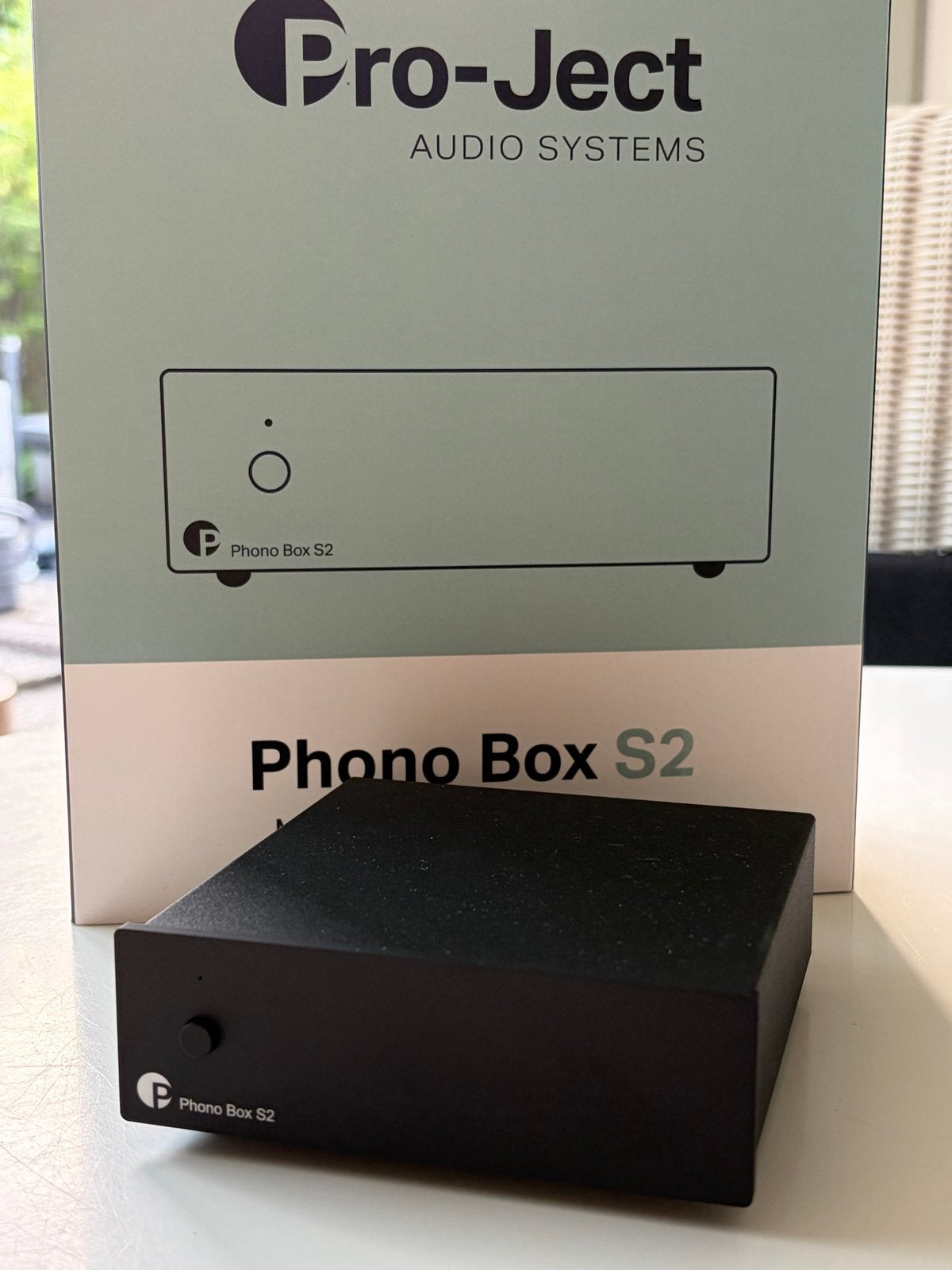 Pro-Ject Phono Box S2 MM/MC Phono Voorversterker, Audio, Tv en Foto, Platenspelers, Ophalen of Verzenden, Zo goed als nieuw, Overige merken