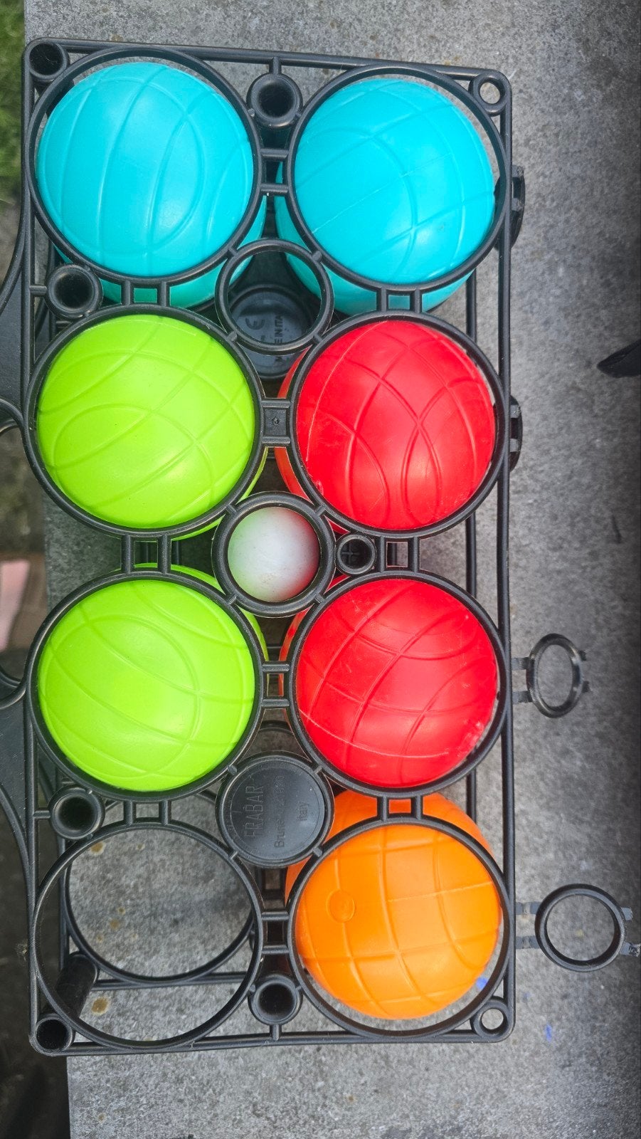 Jeu de boules set - mist 1 bal, Ophalen