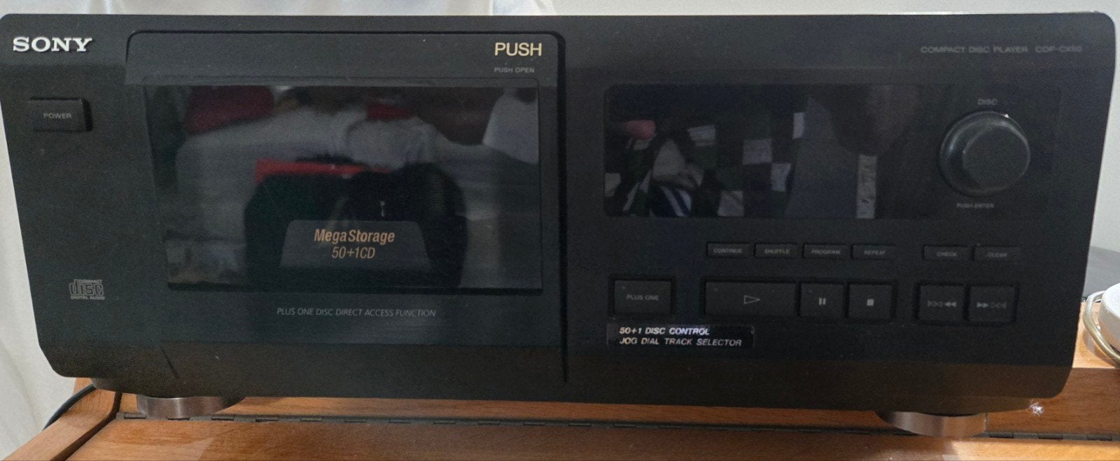 Sony CDP-CX50 Compact Disc Player - MegaStorage 50+1 CD, Ophalen of Verzenden, Gebruikt, Sony, Wisselaar