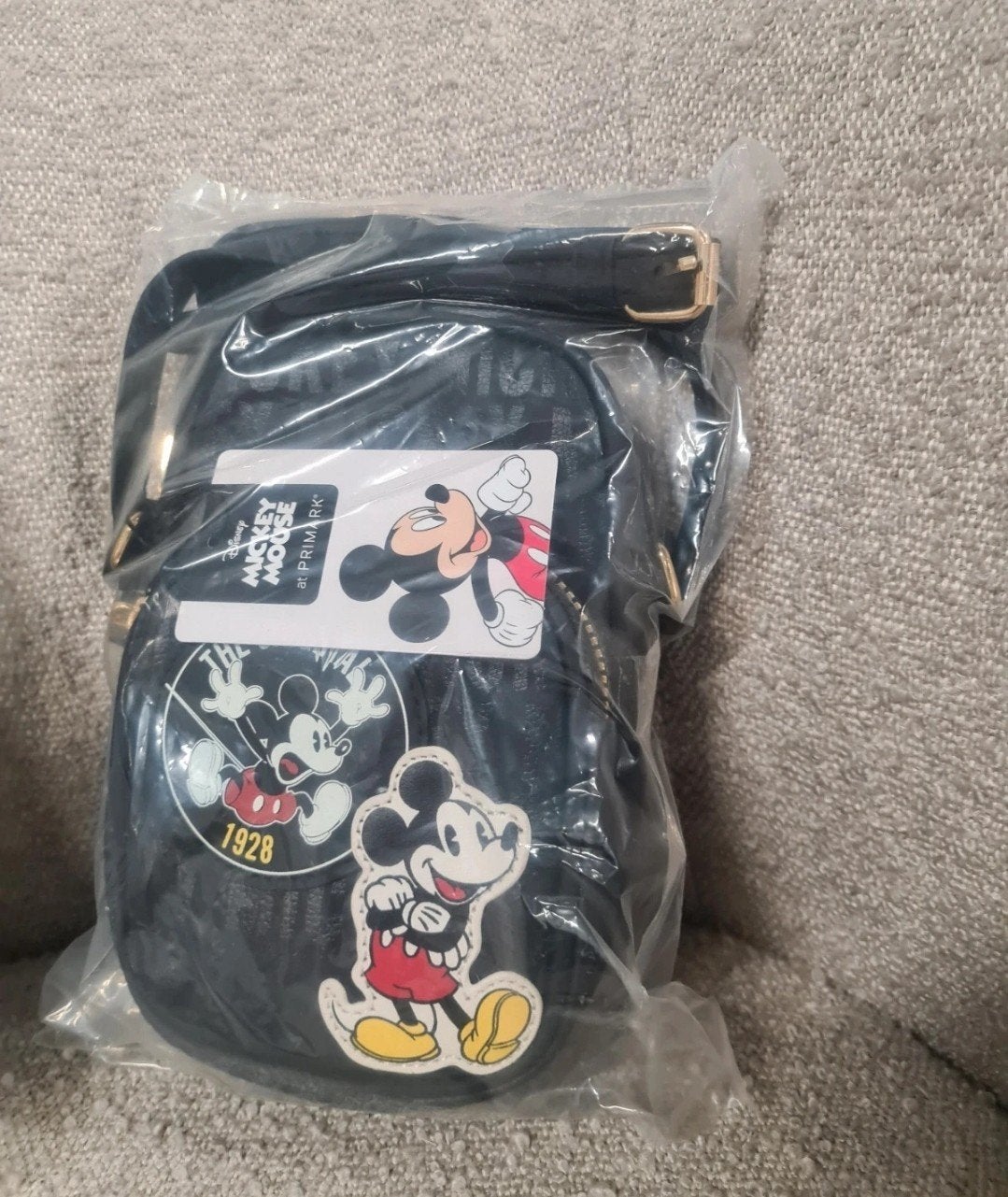 Nieuwe crossbodytas met Mickey Mouse-print, Sieraden, Tassen en Uiterlijk, Tassen | Damestassen, Ophalen of Verzenden, Nieuw, Zwart