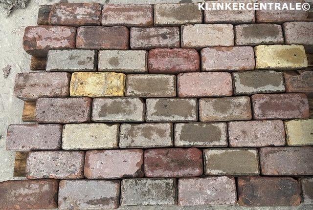 360m2 gemêleerd gebakken klinkers keiformaten broodjes, Bij dit gebruikte product niet meer te achterhalen., Gebruikt, Verzenden