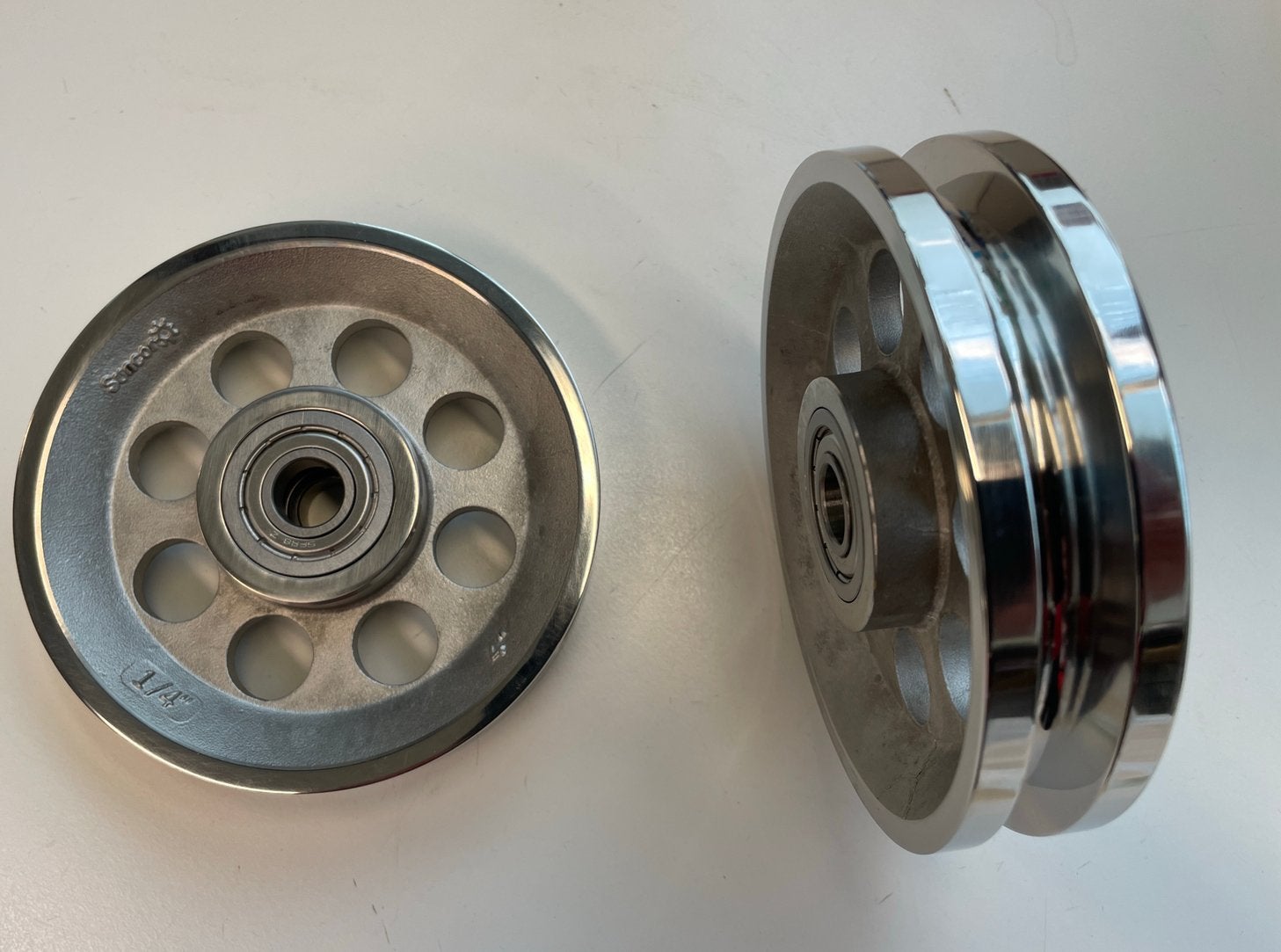RVS kabel pulley kabelschijf katrol lagerkatrol, Ophalen of Verzenden, Nieuw