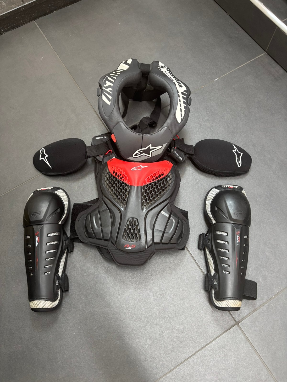 Alpinestars body protector, Ophalen, Tweedehands, Kinderen, Motorcrosskleding