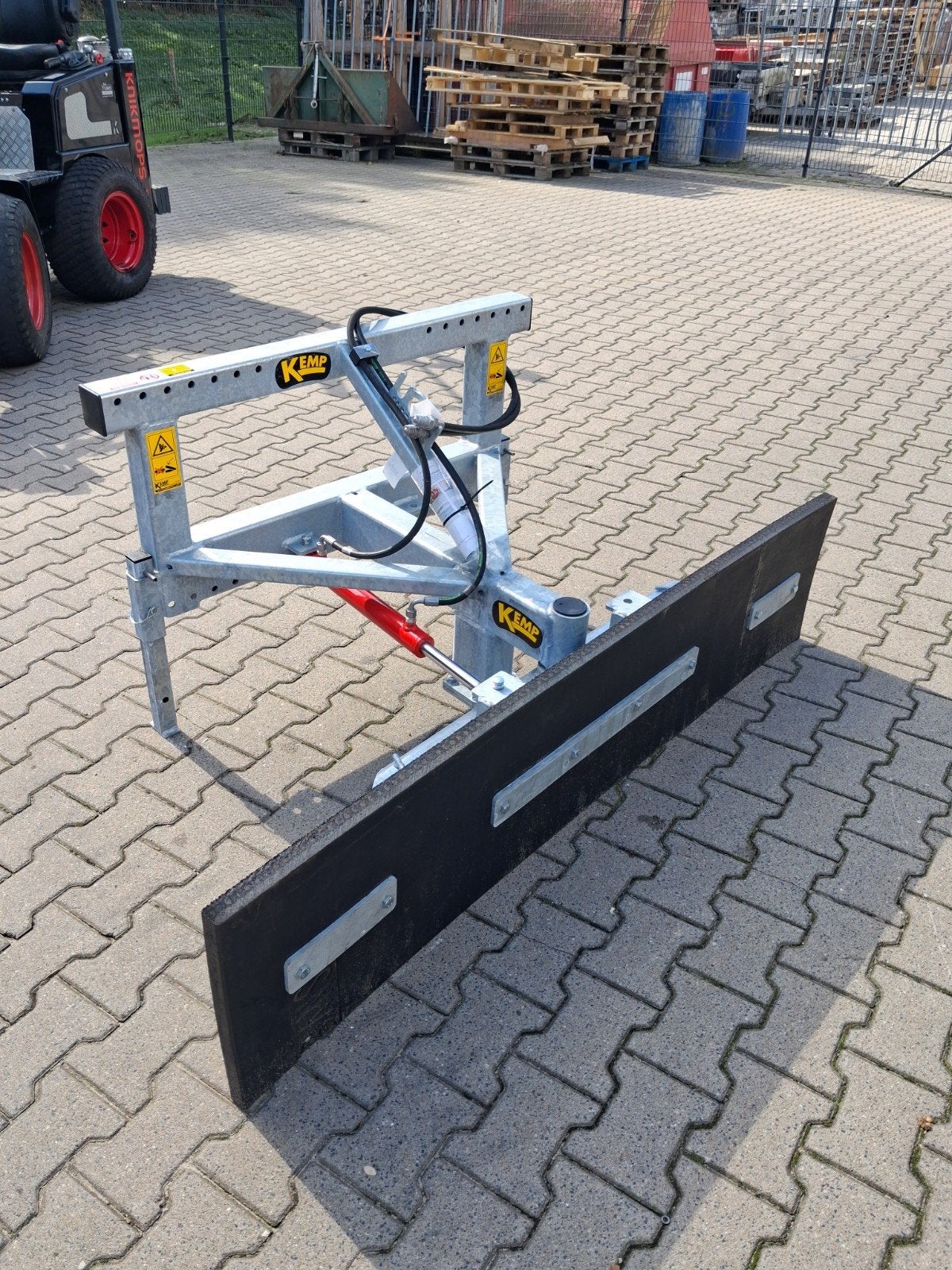 kemp terreinschuif shovel, Ophalen, Trekhaakdrager