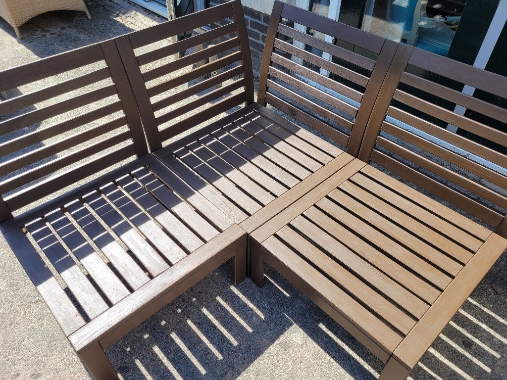 Applaro 3 persoons tuinset, zonder kussens, Ophalen, Gebruikt, 3 zitplaatsen, Loungeset