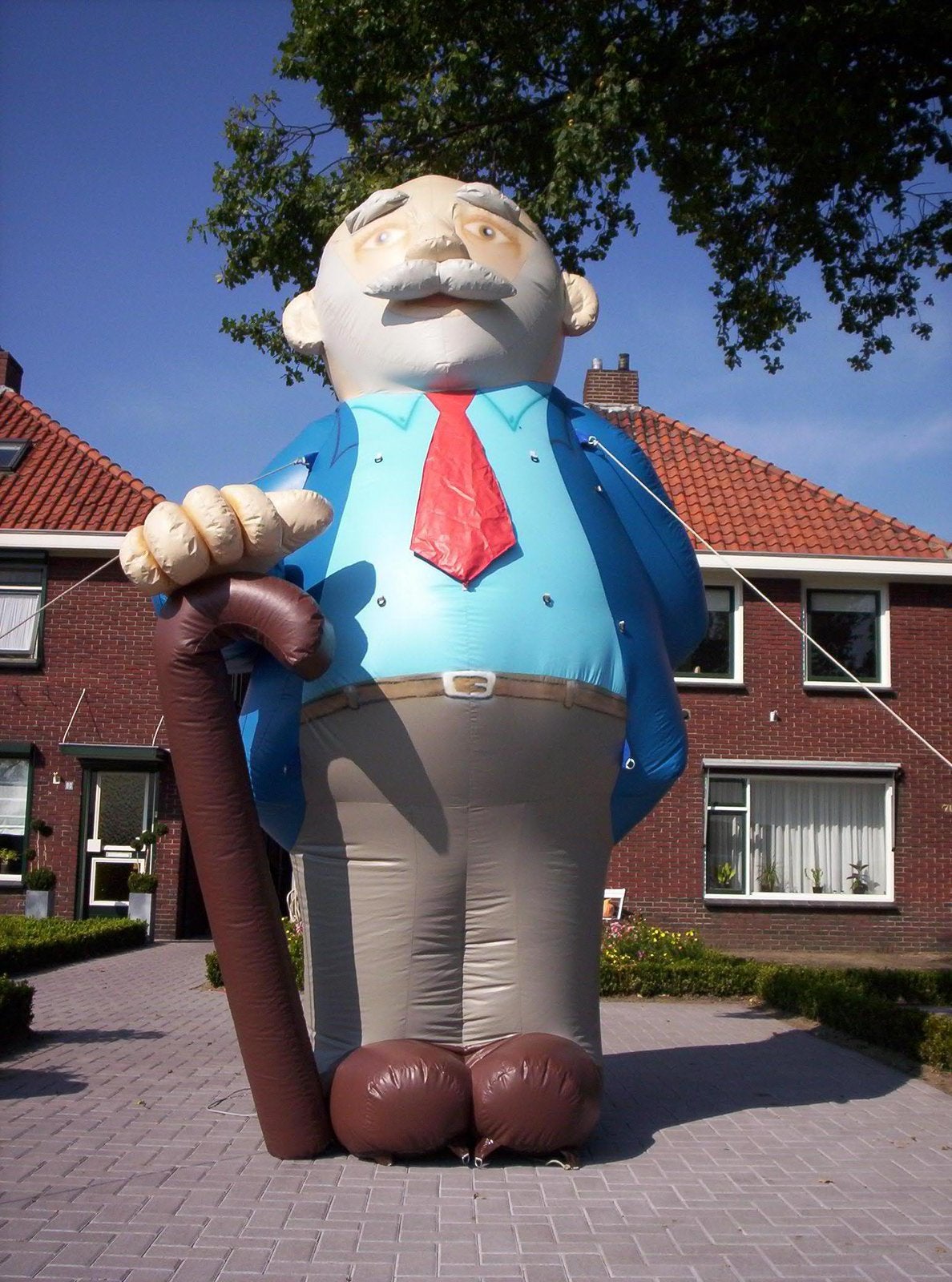 Abraham Sarah huren verhuur opblaasbare Wierden rijssen goor, Ophalen, Zo goed als nieuw, Abraham of Sarah