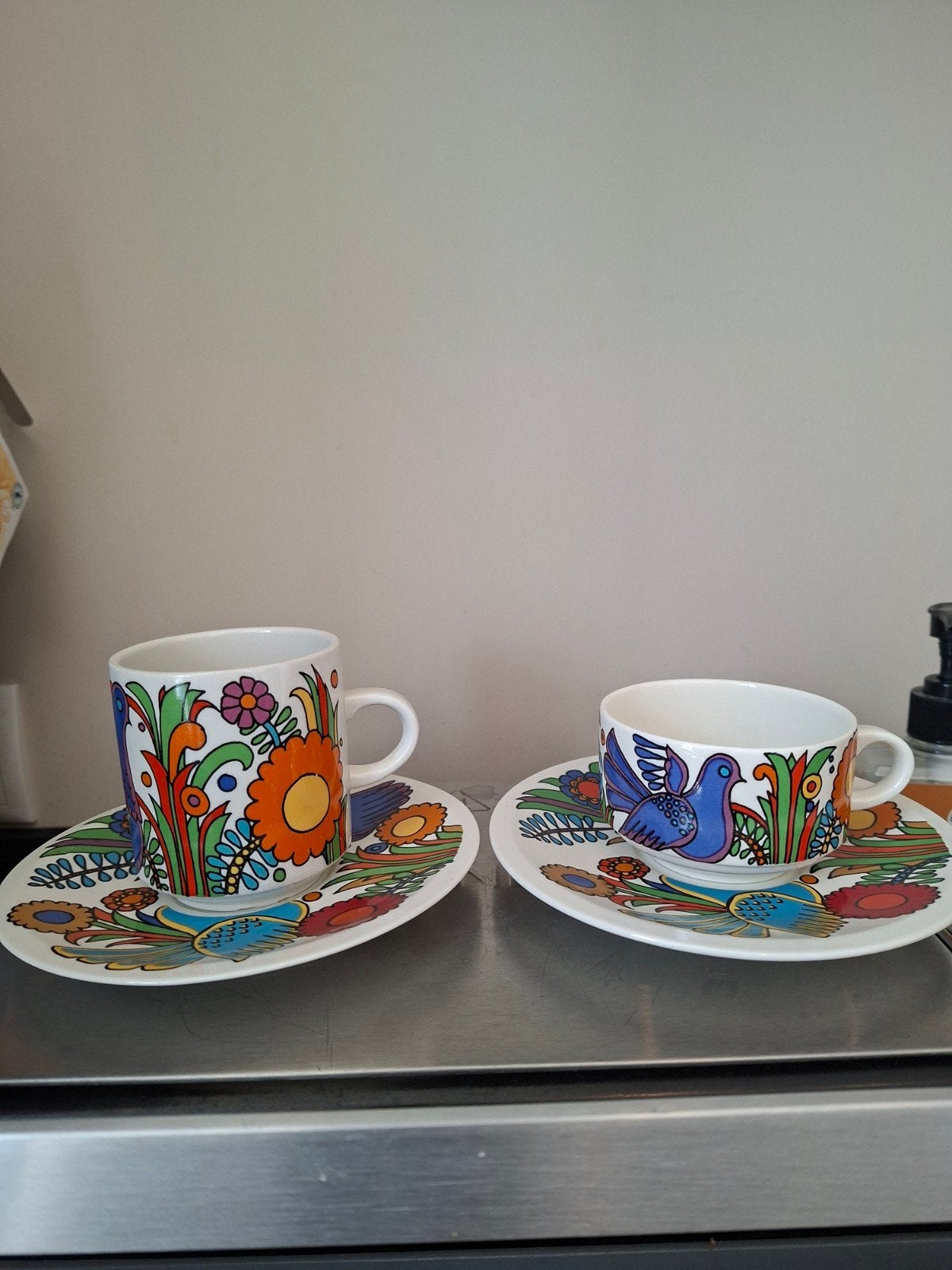Villeroy & Boch Acapulco Kop en Schotels (set van 2), Antiek en Kunst, Ophalen of Verzenden