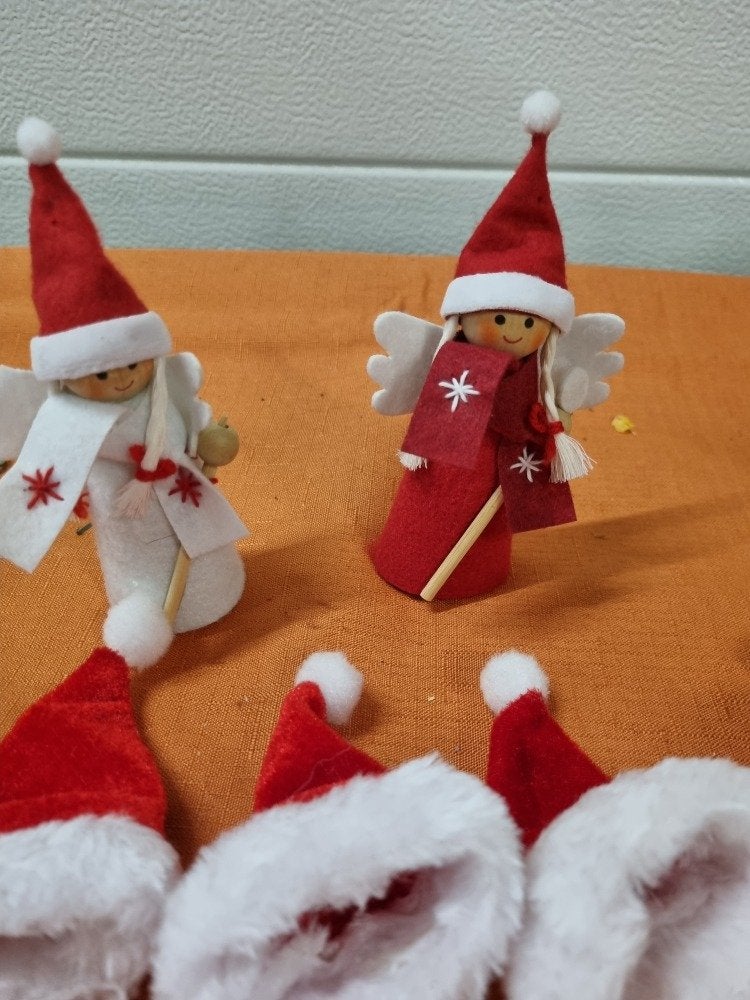 kerst mutsen en engelen [b326], Ophalen of Verzenden, 'T Olde Gre-j, Info@toldegrej.nl, Endepoelstraat 20f Didam