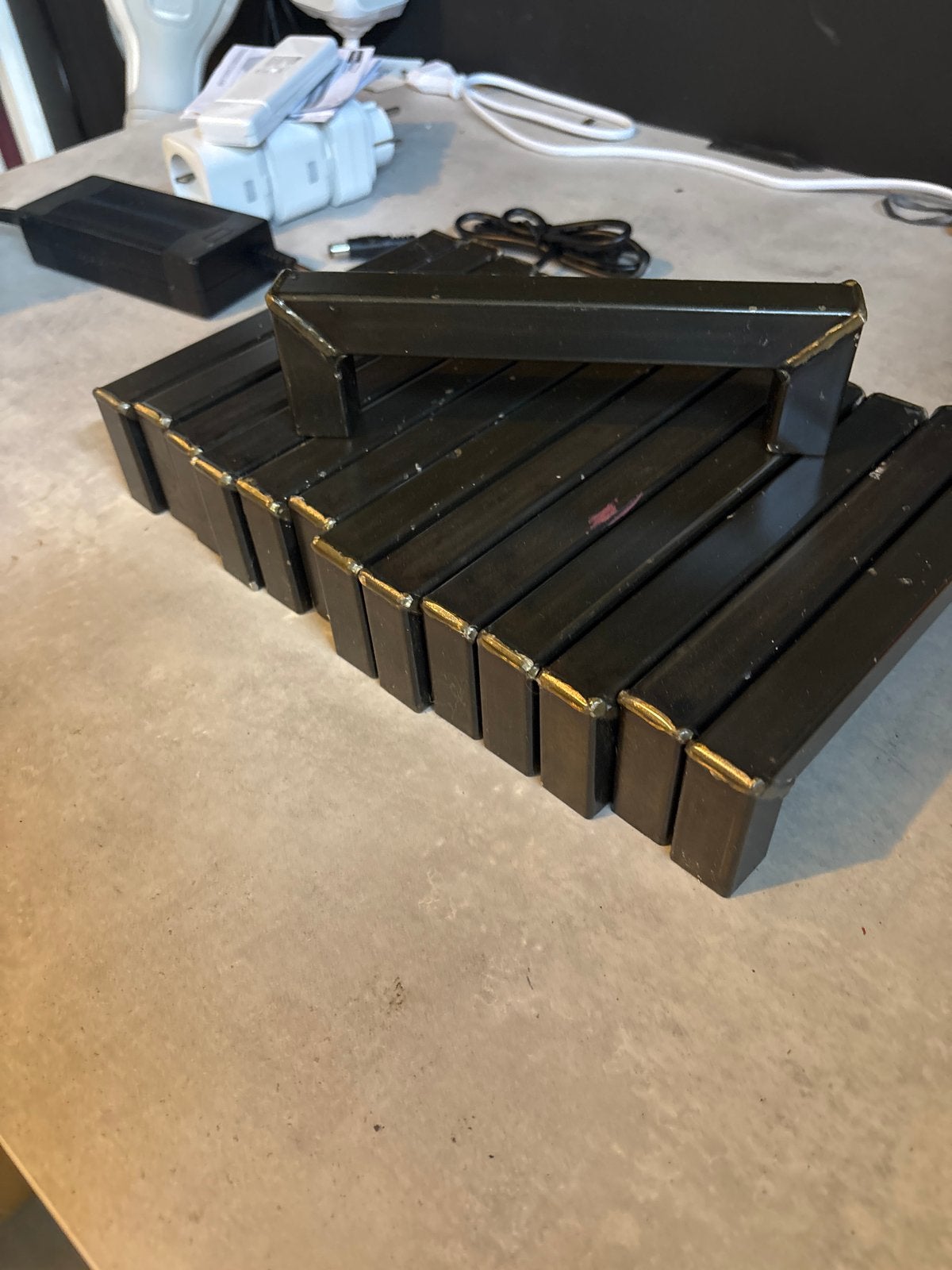 14x Meubel/Keukengrepen - 16cm gatafstand, Ophalen of Verzenden, Zwart, Metaal, Overige typen