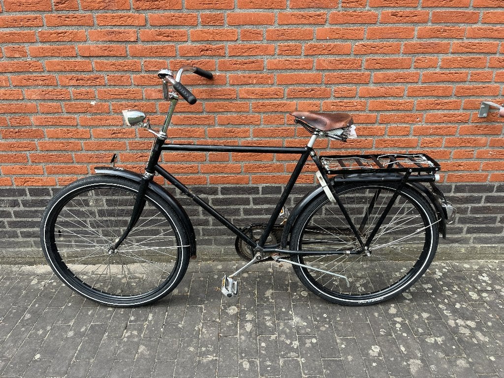 Authentieke Kronan herenfiets, Terugtraprem, Gebruikt, 53 tot 57 cm, Ophalen