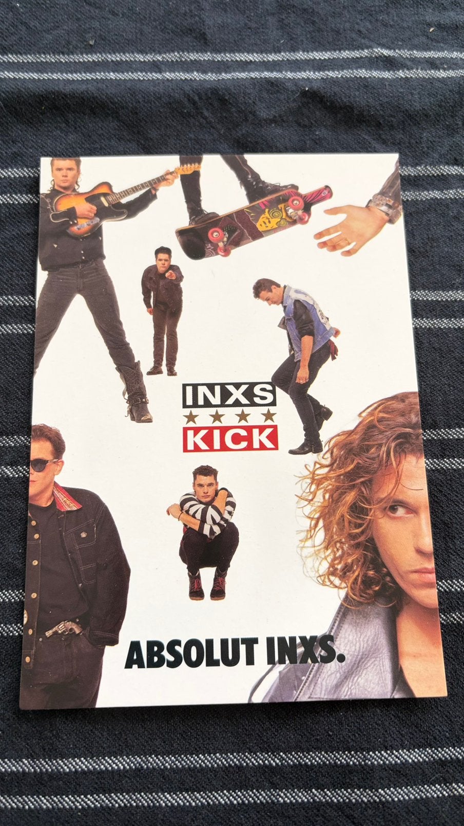 *Absolute INXS verzamelkaart INXS, Ophalen of Verzenden, Zo goed als nieuw