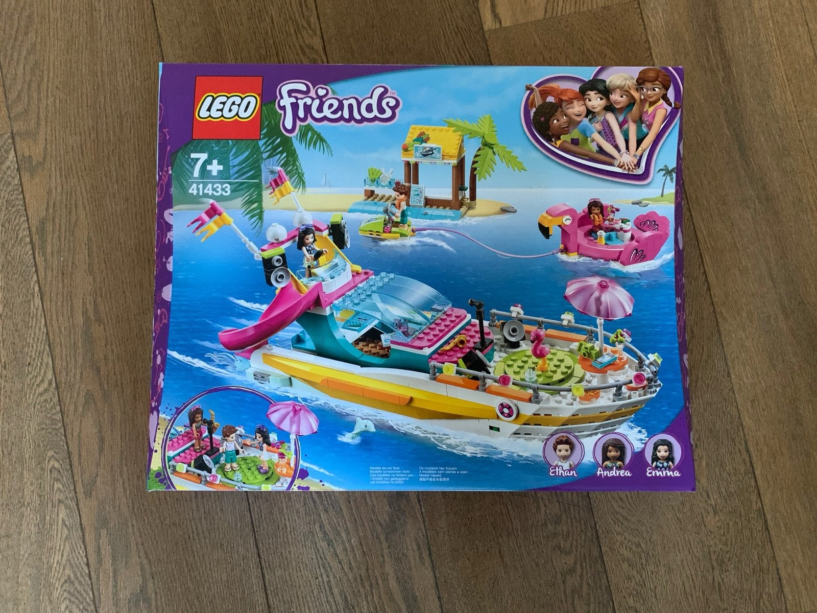 Lego Friends 41433 Party Boot - nieuw in doos!, Lego, Nieuw, Friends, Ophalen of Verzenden